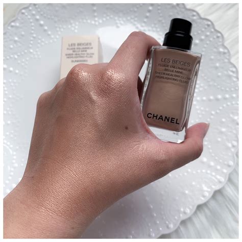 chanel healthy glow sheer highlighting fluid|les beiges sheer healthy glow.